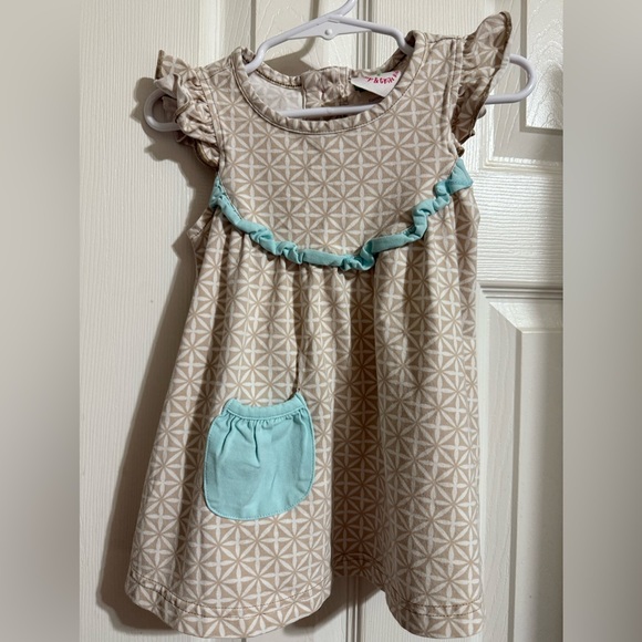 Shrimp & Grits Kids Dress - Picture 1 of 7